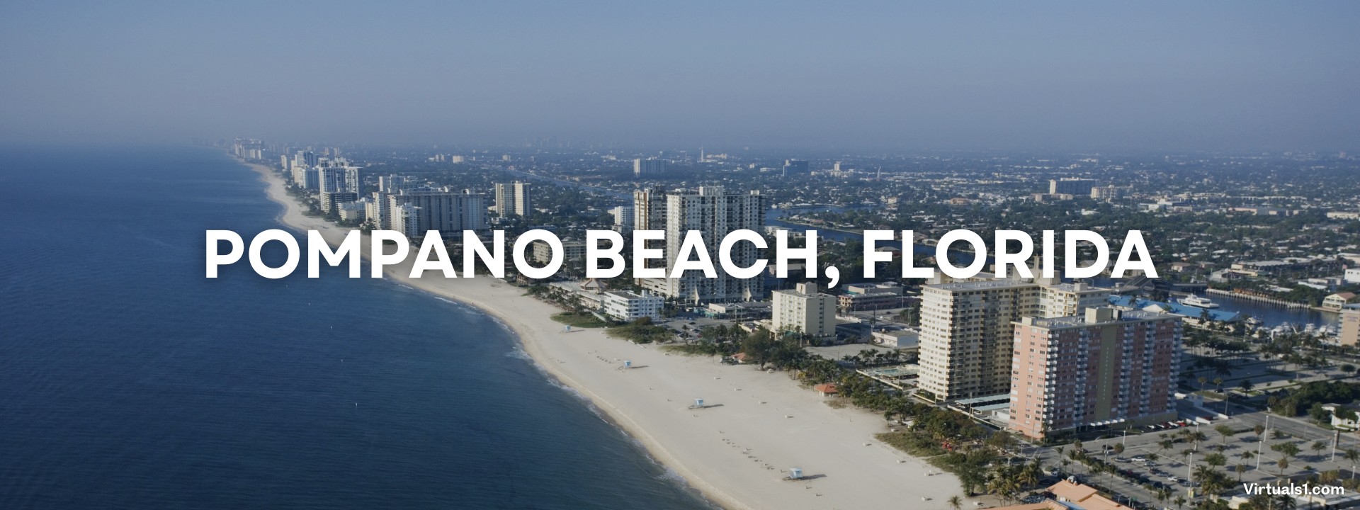 Sleek, modern high-rise condominium in Pompano Beach, FL, overlooking the newly developed fishing pier and the Atlantic Ocean.