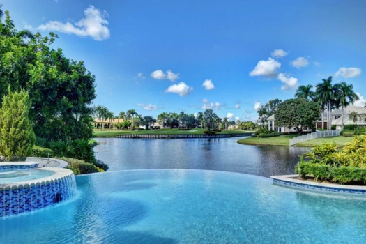 luxury florida estate pool outdoor living